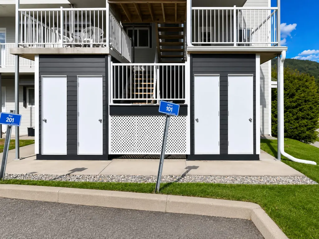 Stationnement désigné du condo